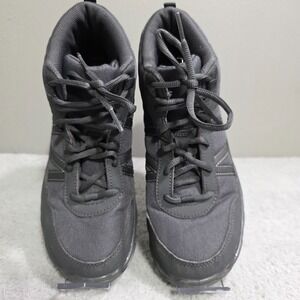Quechua Boots‎ Womens 7 Gray Decathlon Hiking Outdoor Lace Up Waterproof NH100
